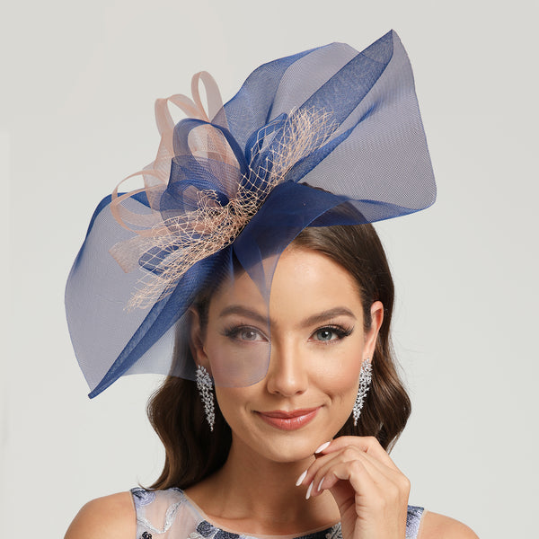 Women's Mesh With Flower Kentucky Derby Fascinators With Clip