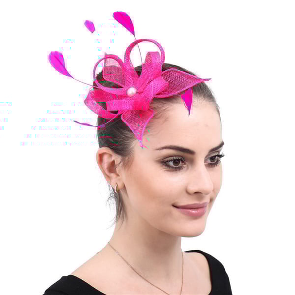 Women's Sinamay Kentucky Derby Fascinators With Clip